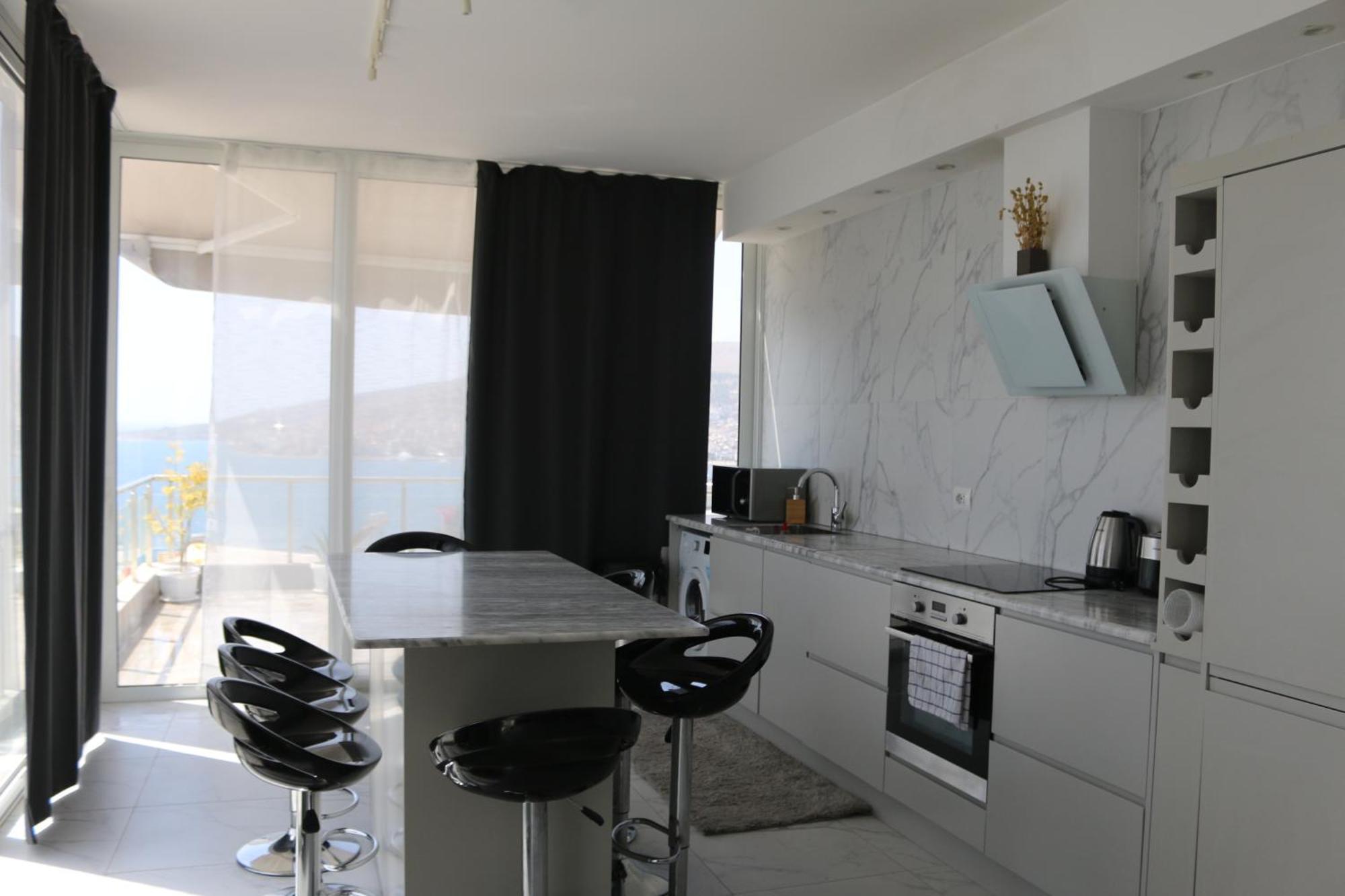 Апартаменти Infinity Sea View Penthouse Саранда Екстер'єр фото